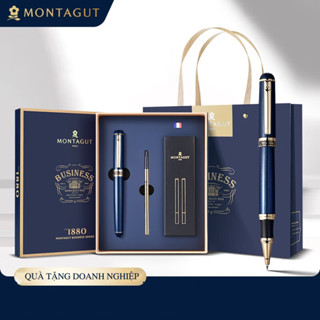 Bút ký tên cao cấp MONTAGUT 202 chính hãng, khắc tên theo yêu cầu làm quà tặng Đối tác, Doanh nghiệp