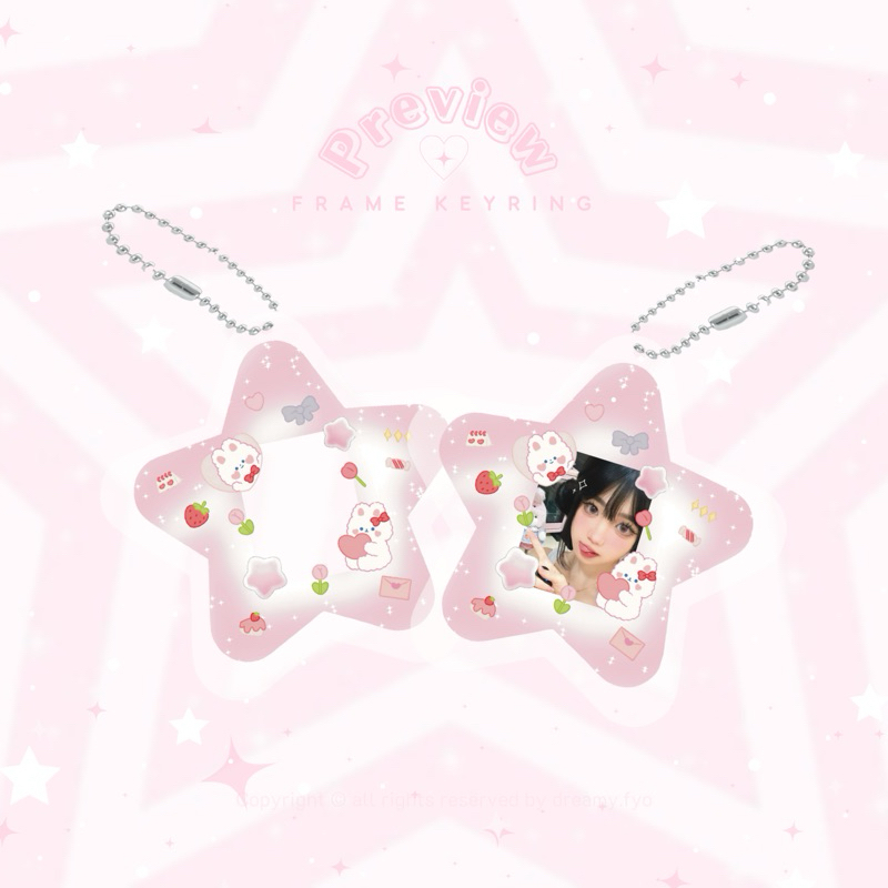 [ Frame Keyring ] In Ảnh Theo Yêu Cầu