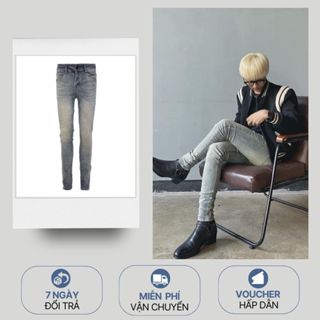Quần Jeans nam nhập khẩu dáng Skinny | Indigo Skinny Jeans