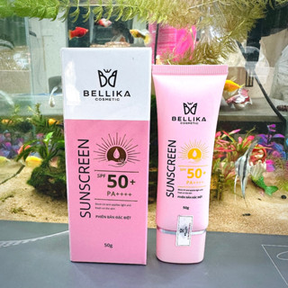 Hot-Kem Chống Nắng BELLIKA Chính hãng,Kem nâng Tone chống năng 50PA++++,cung cấp các vitamin B3,B5,lâu trôi mềm mịn mướt