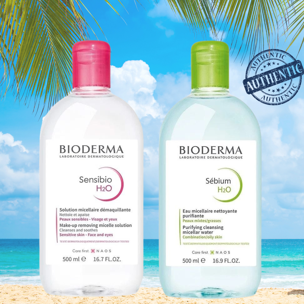 Nước Tẩy Trang Bioderma Senbium H2O Làm Sạch Sâu Cho Da Dầu, Da Nhạy Cảm, Giảm Mụn 500ml