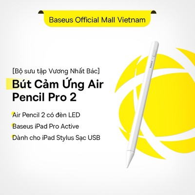 Bút Cảm ứng Stylus Baseus Chạm Mượt Toàn Màn Hình Cảm Ứng Hoạt Động Viết Cực Mượt Mà