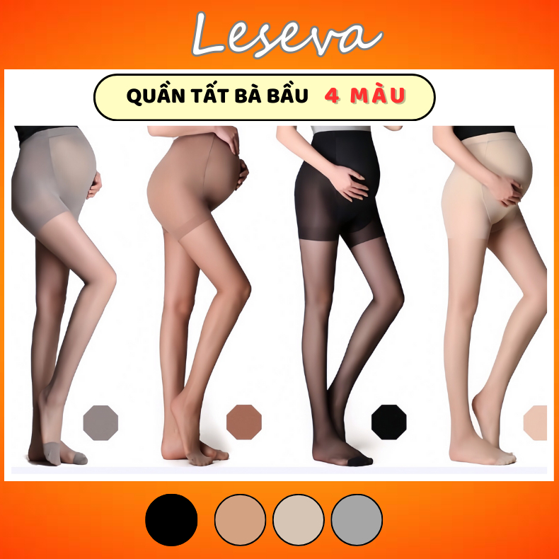 Quần tất to BigSize cao cấp QT20, quần tất bà bầu siêu bền chống xước co giãn - Leseva Store
