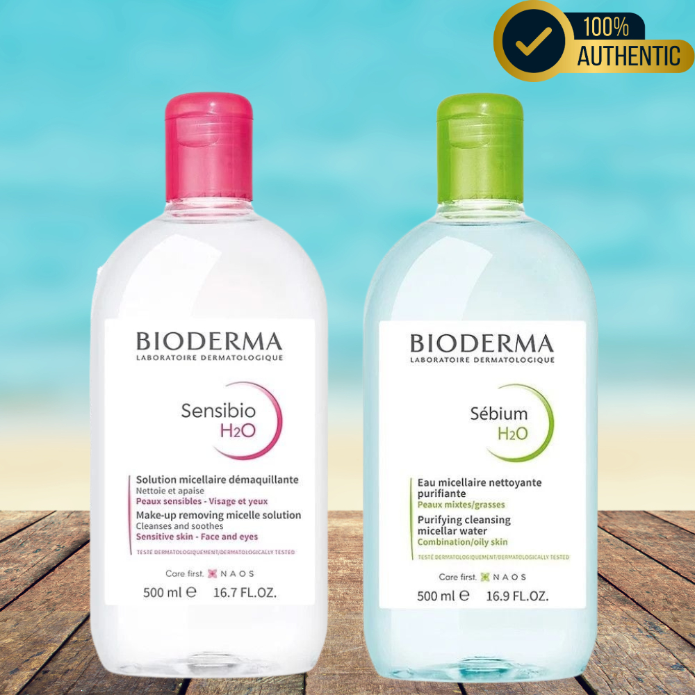 [Chính Hãng] Nước Tẩy Trang Bioderma Senbium H2O Dành Cho Da Dầu Mụn, Da Nhạy Cảm 500ml