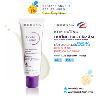 Kem Dưỡng Bioderma Làm Lành Phục Hồi Da Kích Ứng Do Tổn Thương - Bioderma Cicabio Crème Soothing Repairing Cream 40ml