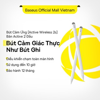 Bút Cảm Ứng stylus Từ Tính Bút Cảm Ứng Baseus Smooth Writing 2 Series Trơn Mượt Có đèn LED