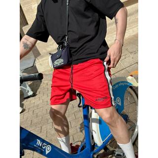 Quần Short Amand Easy - peasy Basic Short - Black/ Red/ Grey QS020