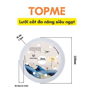 Lưỡi cắt gạch cao cấp VITECH V1, lưỡi cắt đa năng chuyên cắt gạch ốp lát, cắt đá, ngói siêu sắc bén