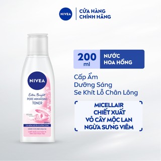 Nước Hoa Hồng NIVEA Dưỡng Sáng Da | Se Khít Lỗ Chân Lông (200 ml) - 86720