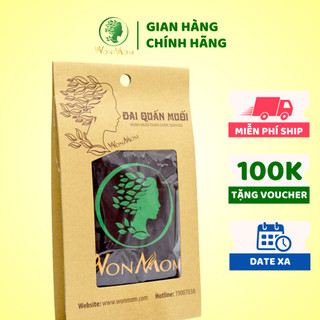[ Giảm 35K - Đơn 339K ] Đai quấn muối có dây kéo, dùng đựng muối quấn bụng Wonmom ( 200g )