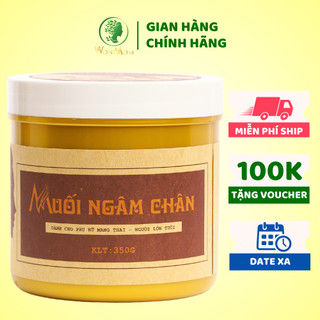 [ Giảm 35K - Đơn 339K ] Muối ngâm chân thảo mộc giảm đau nhức, thư giãn cơ thể Wonmom 350g