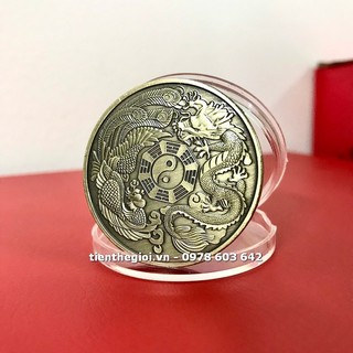 Xu Long Phụng Bát Quái  Âm Dương; trang trí bàn sách, bàn làm việc-TMT Collection-SP002467