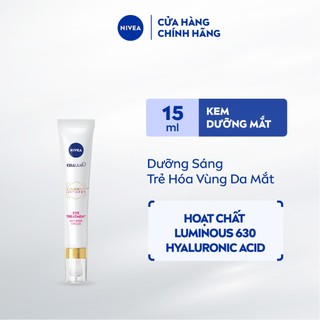 Kem Mắt NIVEA LUMINOUS 630 Giúp Trẻ Hóa | Làm Mờ Quầng Thâm Chuyên Sâu (15 ml) - 94136