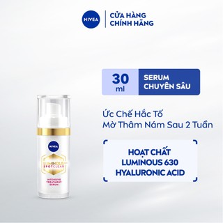 Tinh Chất Chuyên Sâu NIVEA LUMINOUS 630 Giúp Làm Mờ Đốm Nâu | Ngăn Ngừa Thâm Nám (30 ml) - 86580