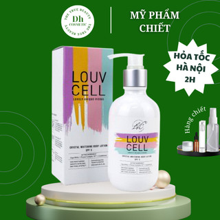 Louv Cell Kem dưỡng ẩm trắng da body Louv Cell Crystal Whitening Body Lotion 120/250ml