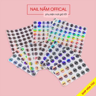 Tem số decal đánh số thứ tự ánh 7 màu