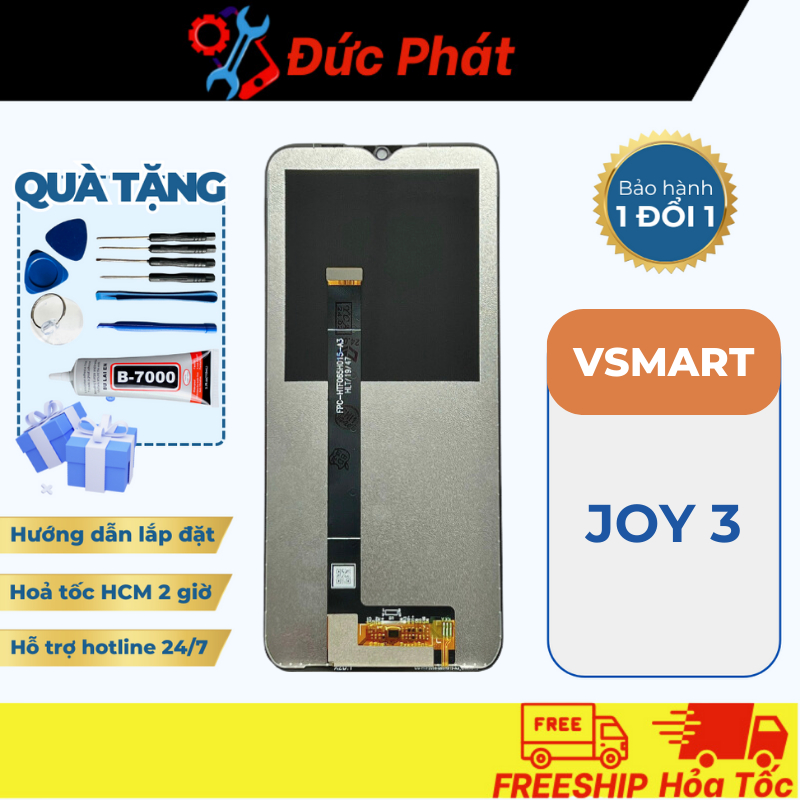 Màn Hình Thay Thế Vsmart Joy 3 (Tặng Kèm keo dán bộ sửa)