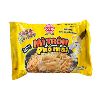 Mì Trộn Phô Mai Kiểu Hàn Quốc Ottogi