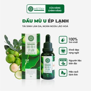 Combo Dầu mù u Đất Việt 10ml - Ép lạnh nguyên chất