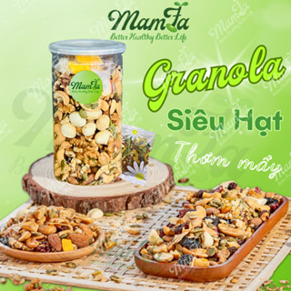 1KG Granola siêu hạt ăn kiêng thêm hạt Macca ngũ cốc giảm cân eat clean ăn vặt Mamfa