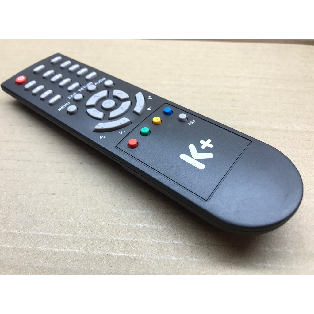 K+ bầu - Remote điều khiển đầu thu K+ (Tặng Pin)