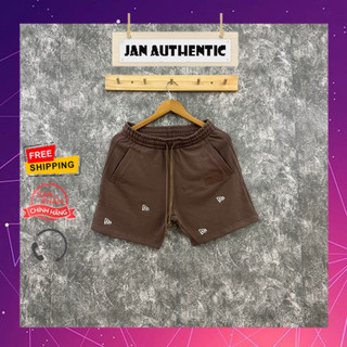 Quần Short NEW ERA Mono NE Nâu Chính Hãng | Jan.Authentic