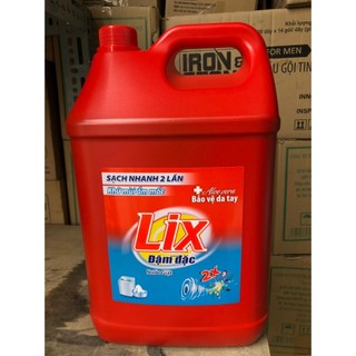 Combo 2 can nước giặt lix 9kg đậm đặc