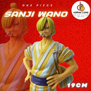Mô hình Sanji Wano, figure One Piece, quà tặng Sưu tầm Độc đáo, trang trí PC, bàn làm việc (phụ kiện Hoàng Long)