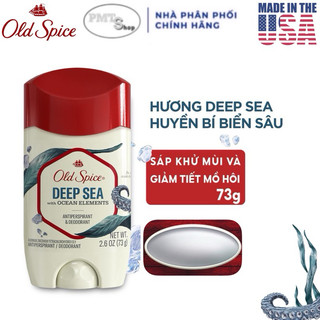 (NK Mỹ) Lăn Sáp Khử Mùi Old Spice DEEP SEA 73g (sáp trắng) Made in USA