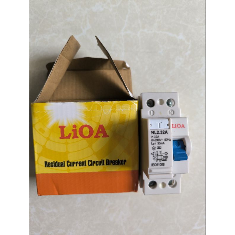 Cb Aptomat chống giật Lioa mới 32A