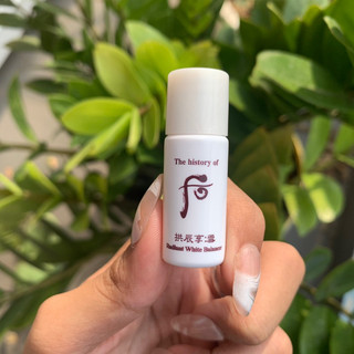 Nước hoa hồng và sữa dưỡng trắng da mờ nám Whoo radiant white balancer emulsion 20ml