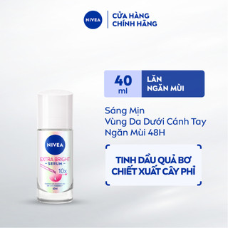 Lăn Ngăn Mùi NIVEA Serum Sáng Mịn 10X Vitamin C (40 ml) - 80023