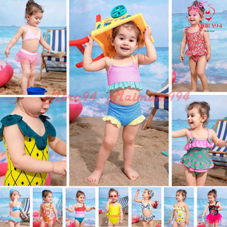 Sz80 Sét bộ đồ bơi cho bé gái, bikini bé gái hàng xuất hãng- Mbra94