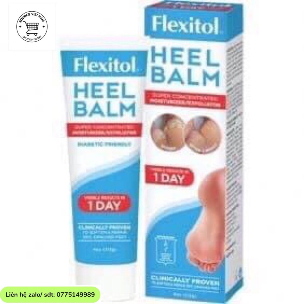Kem làm liền dưỡng nứt nẻ Gót Chân - Flexitol Heel Balm