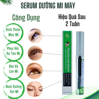 Serum Dưỡng Mi & Mày 5ml Mi dài trông thấy chỉ sau 2 tuần
