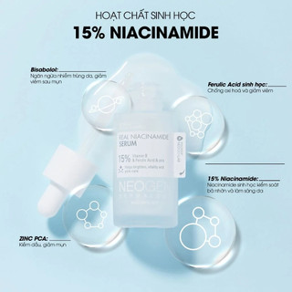 Neogen Serum dưỡng da Niacinamide 15% + Zin c + Ferulic 30ml