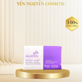 Khăn mặt khô alucos 50 miếng