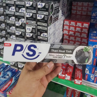 Kem đánh răng PS than hoạt tính