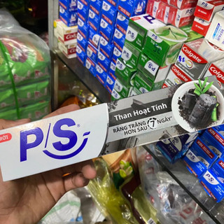 Kem đánh răng PS than hoạt tính