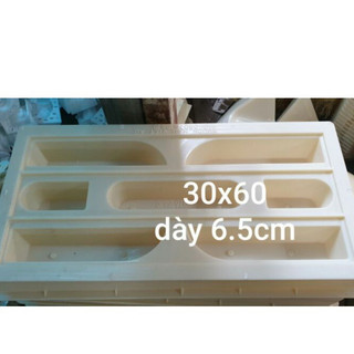 Khuôn đúc gạch bê tông trang trí tường và cửa sổ kích thước rộng 30, dài 60cm