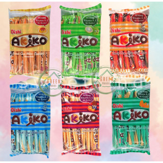 Bánh que Akiko Oishi, snack que nhân các vị