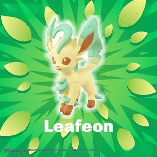 Mô hình Pokemon Eevee tiến hóa hệ lá Moncolle EX MS Leafeon 916505 Fullbox Chính Hãng Takara Tomy - Victoys