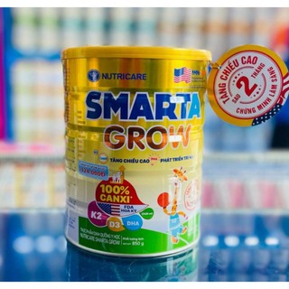 Sữa bột Nutricare Smarta Grow cho bé từ 1 đến 10 tuổi