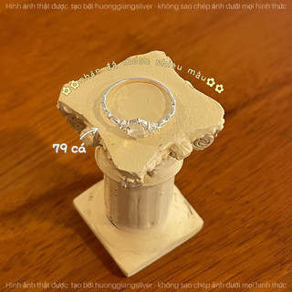 Nhẫn moon bạc s925 (92,5% Bạc)