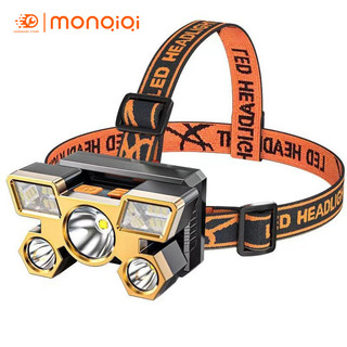 🧡FREESHIP/siêu rẻ🧡 Đèn Pin Cầm Tay 5led 18650 Có Thể Sạc Lại Bằng Cổng usb Dùng Đi Cắm Trại Ngoài Trời