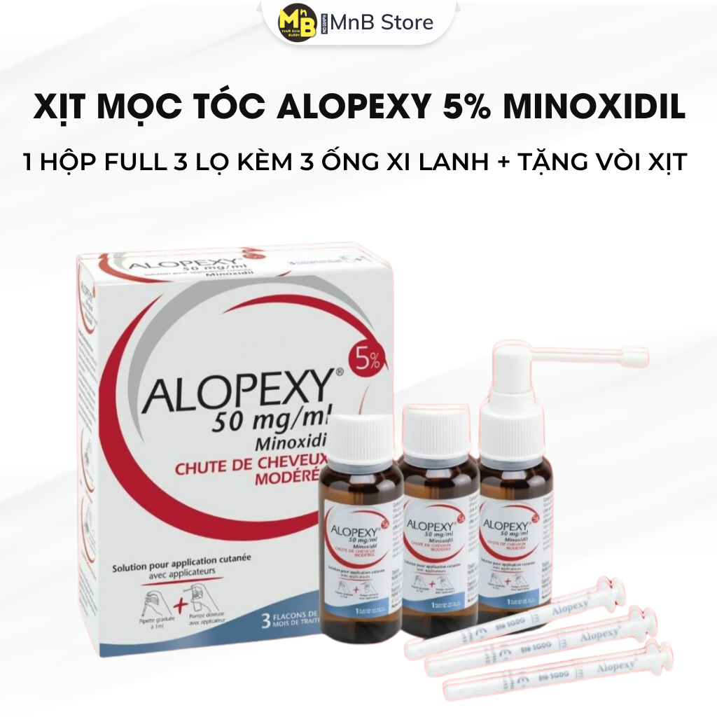 5% 1 hộp 3 xilanh A