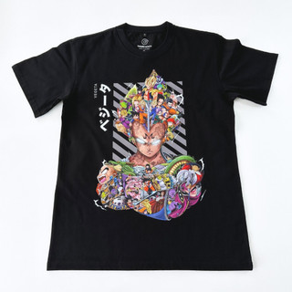 Áo thun Vegeta (Dragon Ball) bản màu cotton 100% hai chiều form Oversize, hai màu từ Turned Ninja