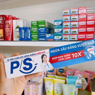 Kem đánh răng PS ngừa sâu răng vượt trội giúp men răng chắc hơn 10X (180g)