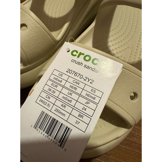 DÉP XĂNG ĐAN UNISEX CROCS CLASSIC CRUSH - BONE