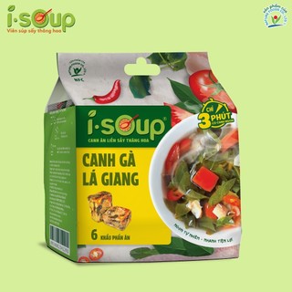 Canh Gà Lá Giang ăn liền 3 Phút có canh ngon Túi 6 Viên